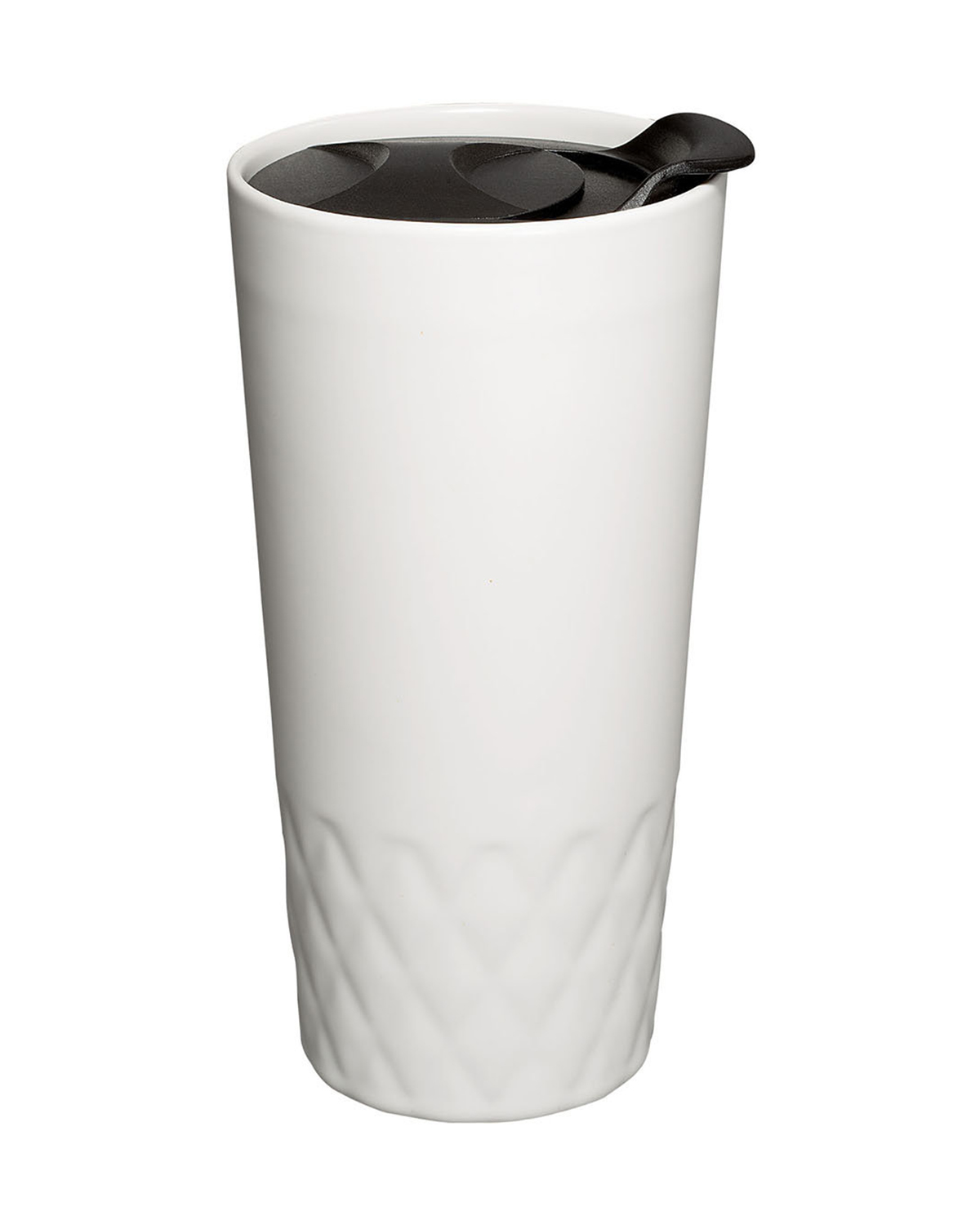 14 oz Double Wall Ceramic Textured Tumbler 7