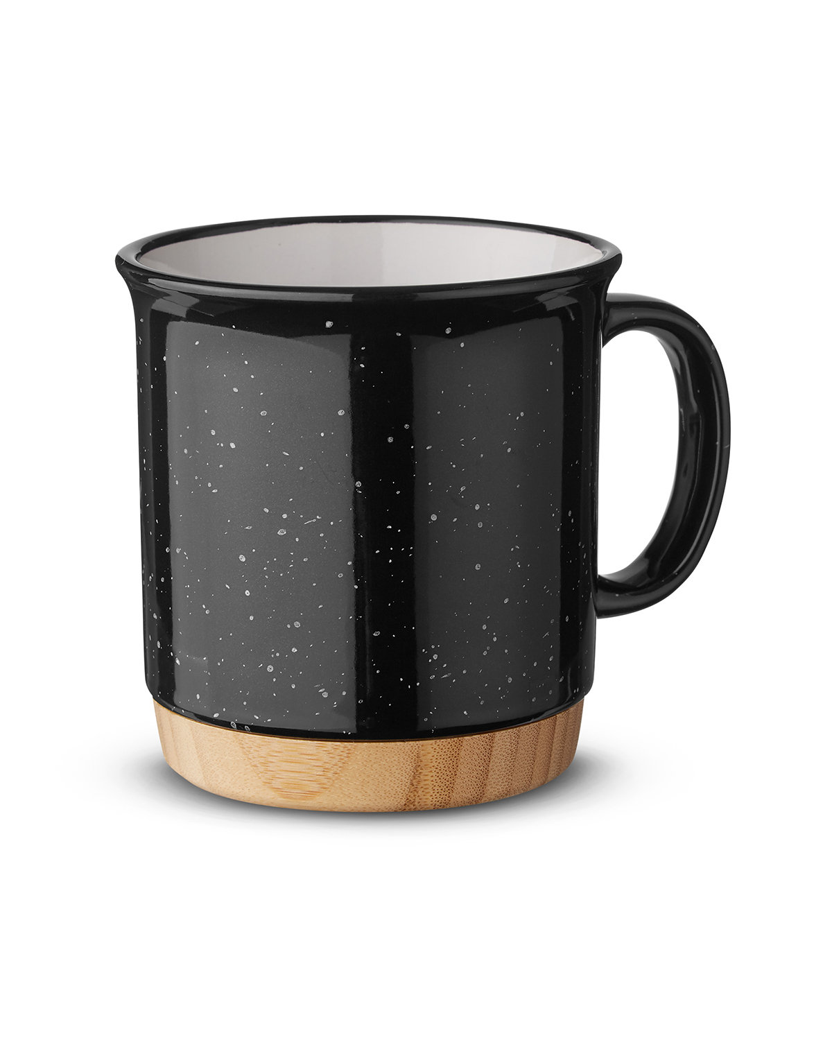 15 oz Campfire Mug With Bamboo Base