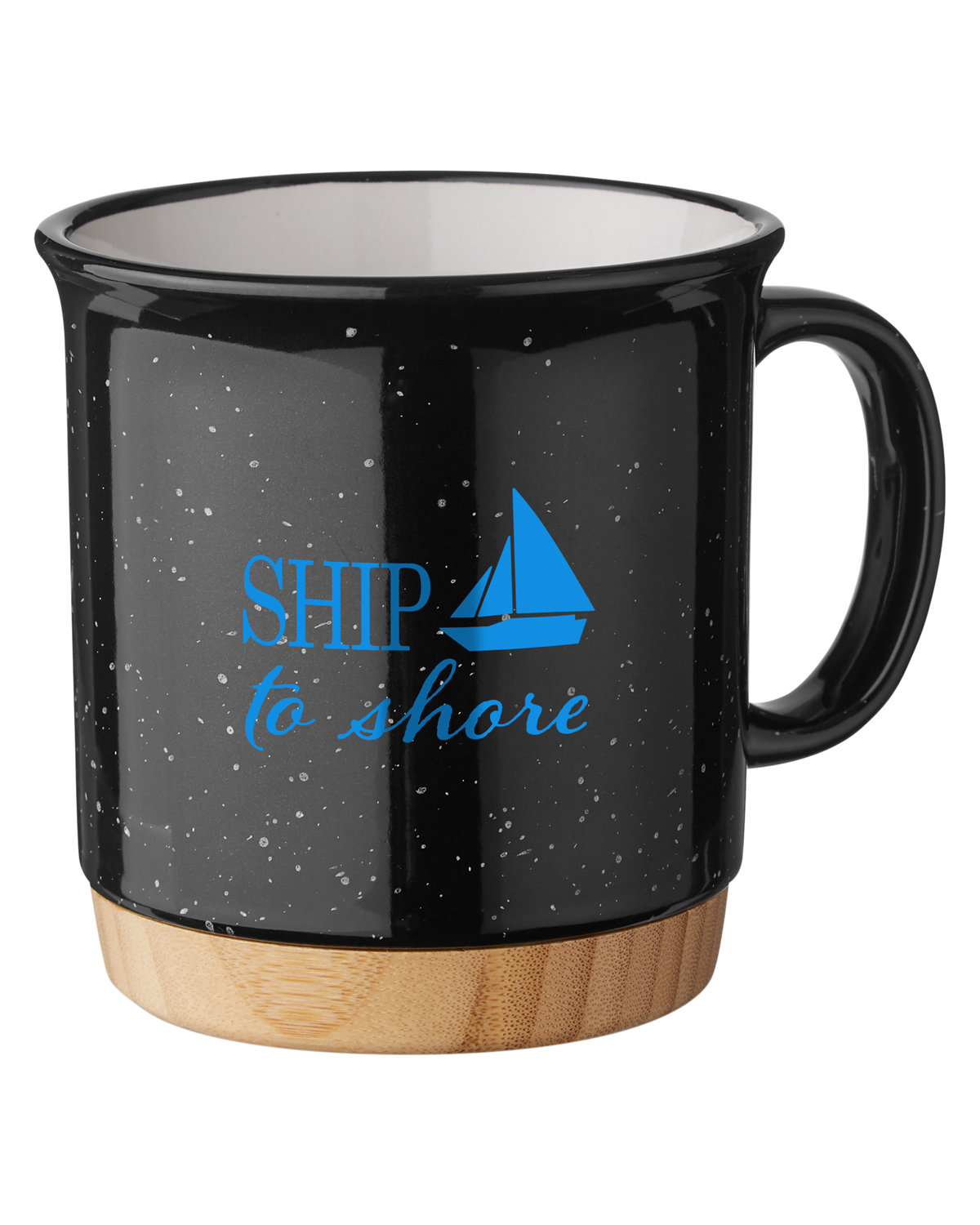 15 oz Campfire Mug With Bamboo Base 5