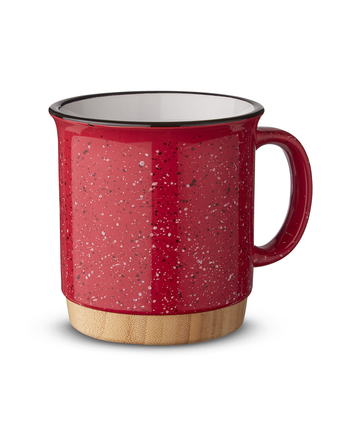 15 oz Campfire Mug With Bamboo Base 3