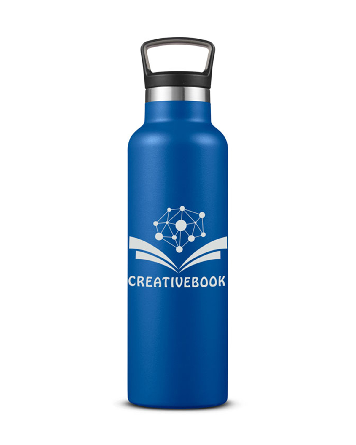 21 oz Double-Wall Vacuum Bottle With Loop Top, custom water bottle with logo imprint 7