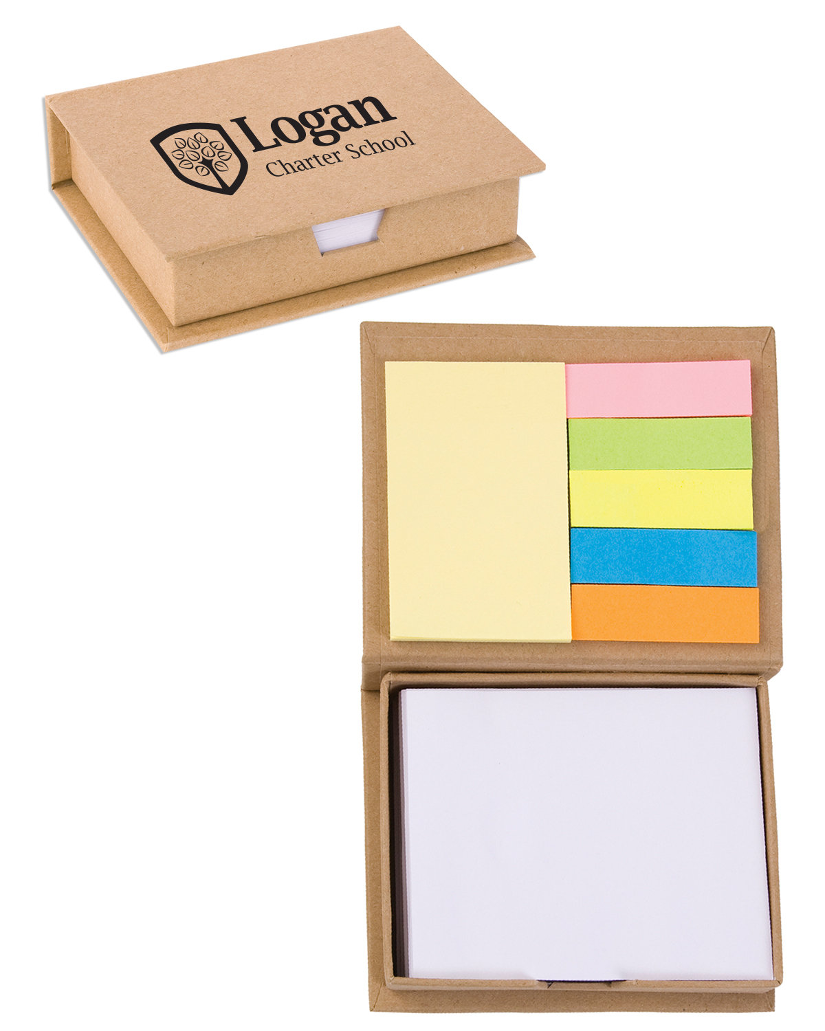Cardboard Sticky Note Memo Case 5