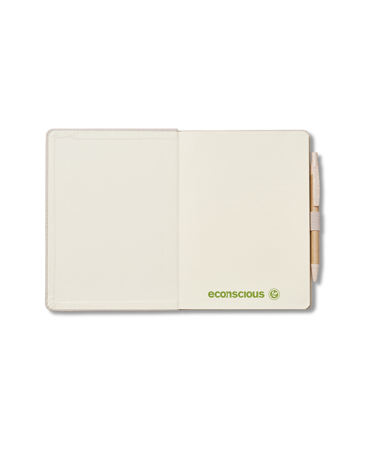 Hemp Journal Notebook & Pen 6" x 8.0125" 6