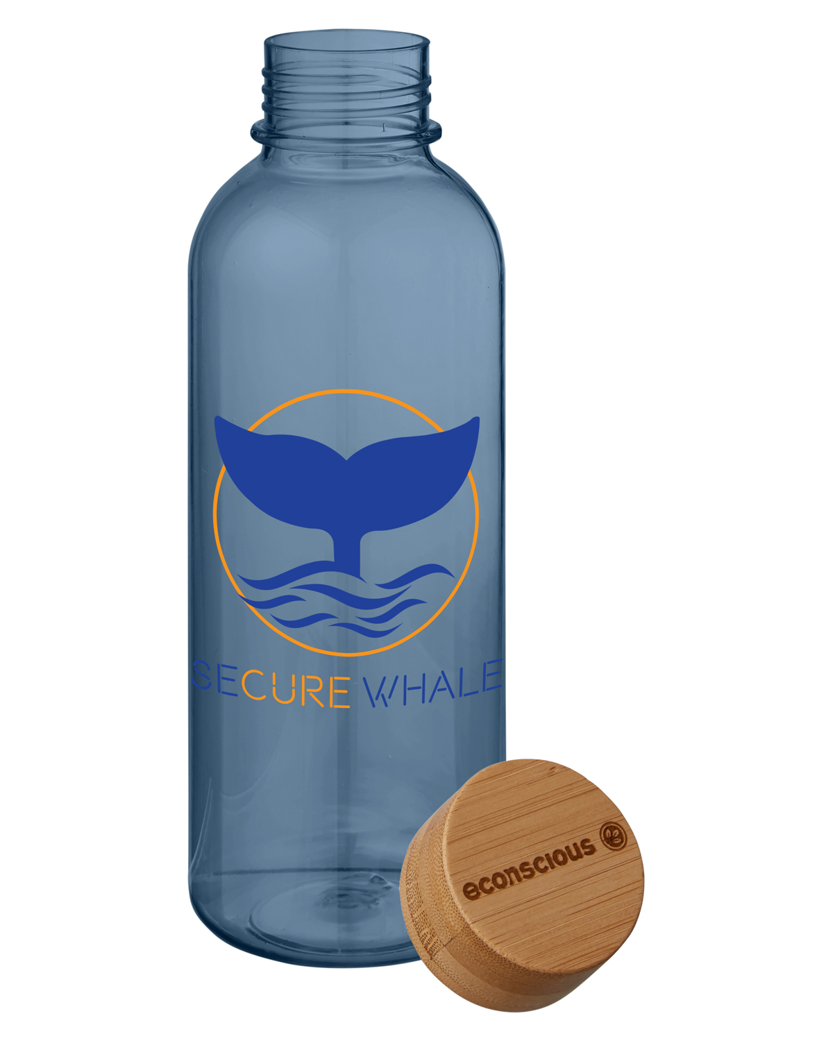 22 oz Hydration Bottle With Bamboo Lid, custom water bottle with logo imprint 14