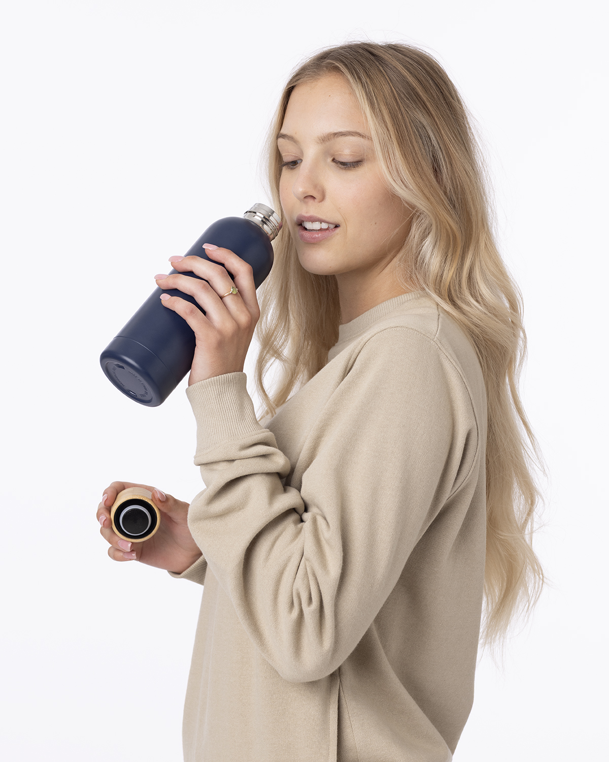 Grove 17 oz Recycled Stainless Steel Vacuum Insulated Bottle 25