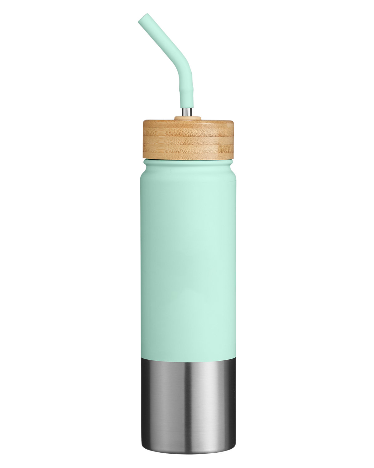 Playa 24 oz Stainless Steel Tumbler With Bamboo Lid 25