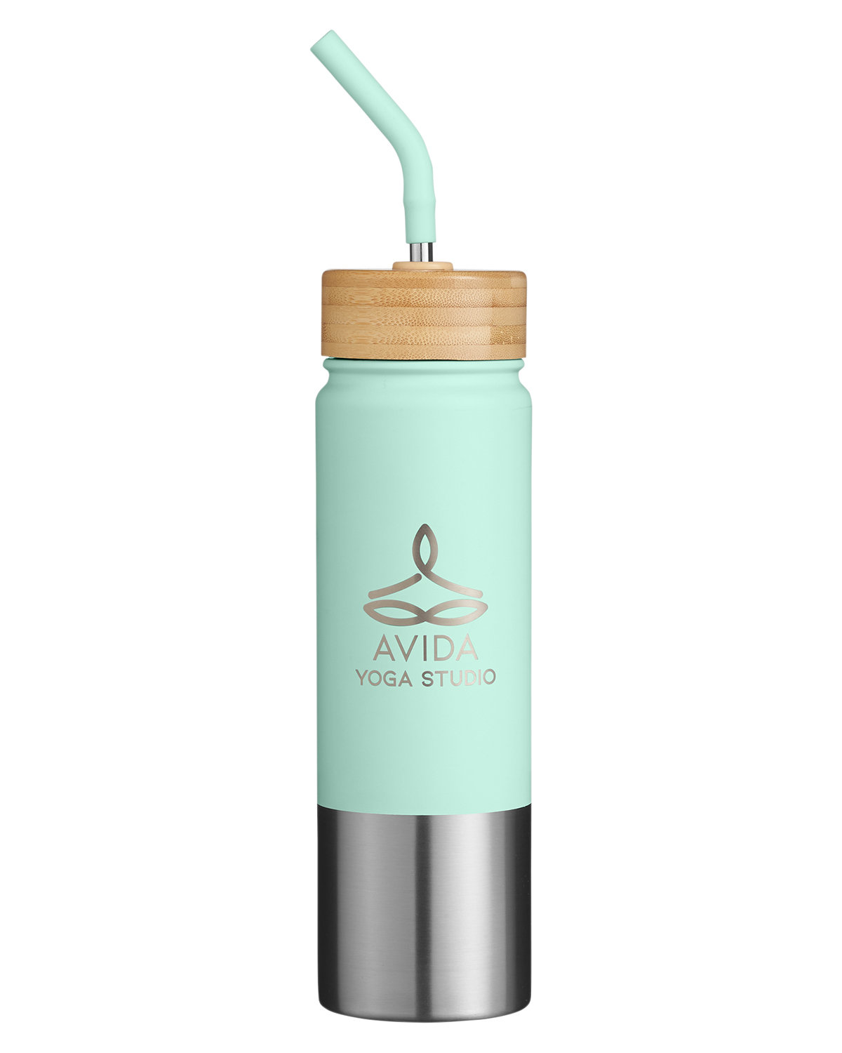 Playa 24 oz Stainless Steel Tumbler With Bamboo Lid 24