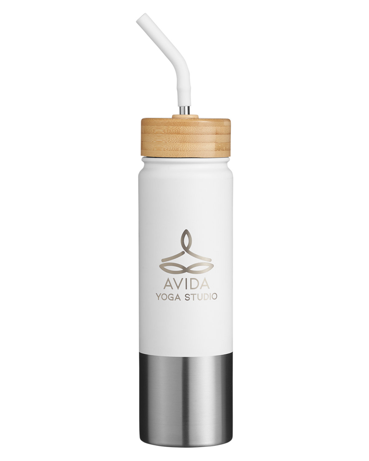 Playa 24 oz Stainless Steel Tumbler With Bamboo Lid 21