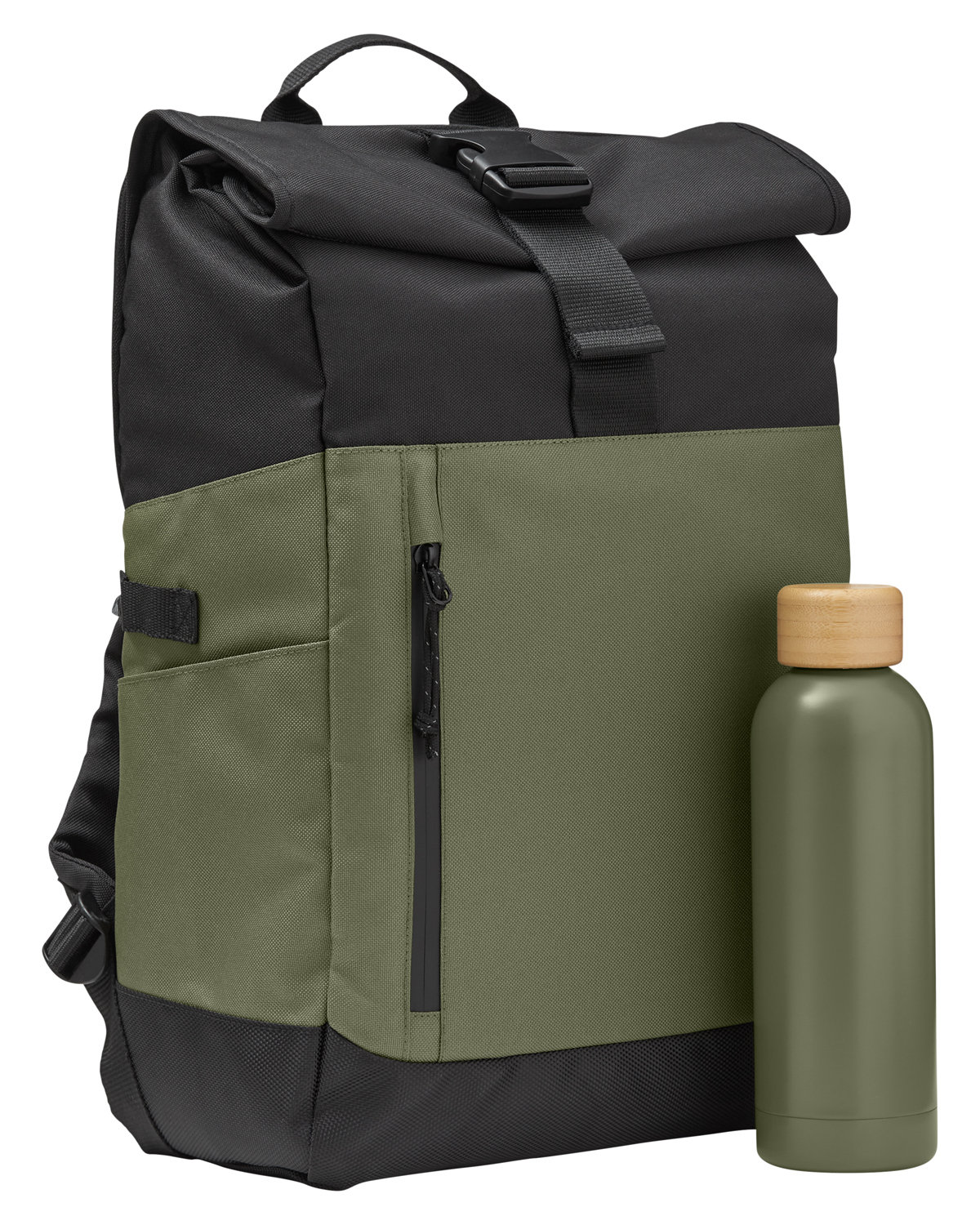 Grove Rolltop Travel Laptop Backpack 48