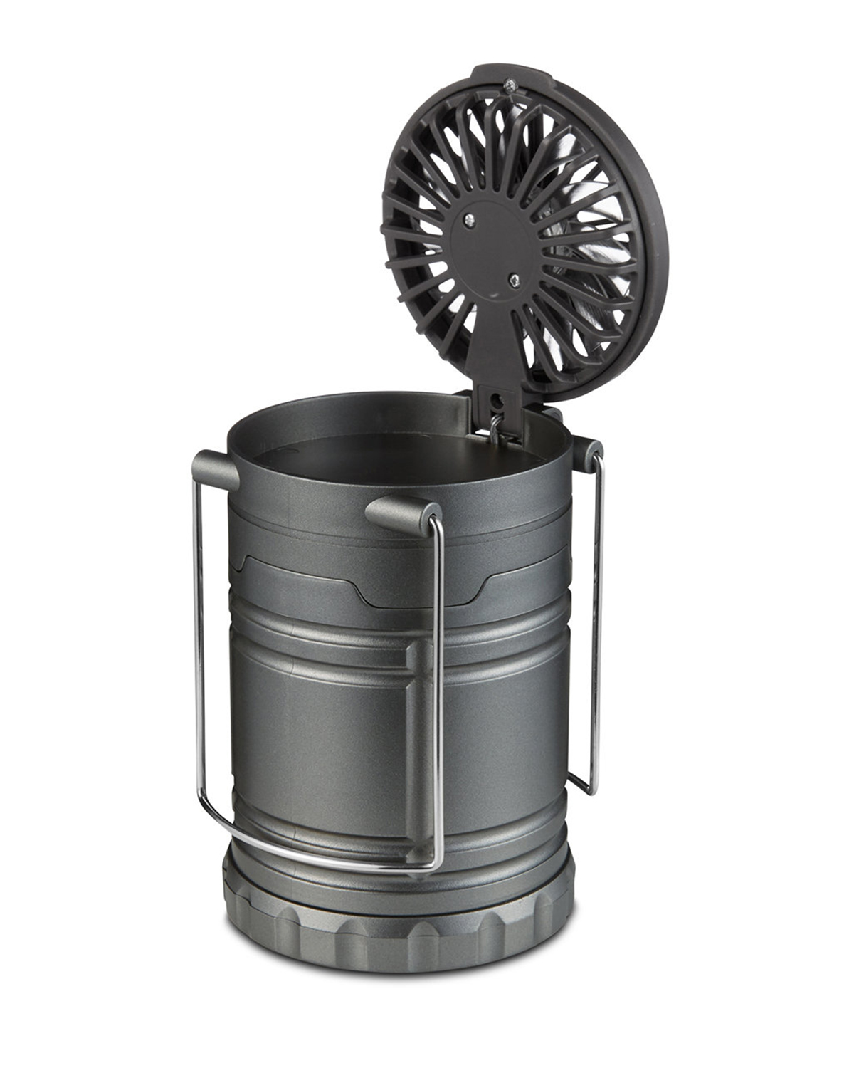 Duo Camping Lantern-Style Flashlight And Fan 2