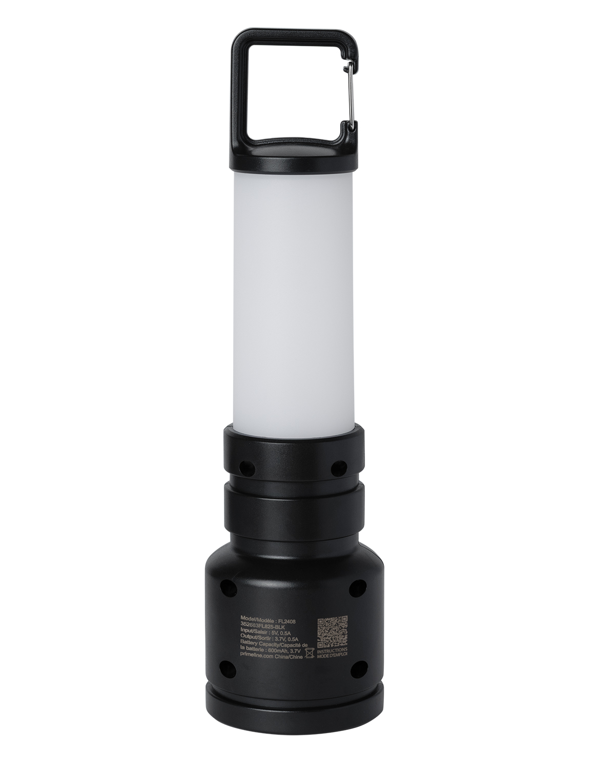 Dream Team 2-in-1 Recycled ABS Plastic Rechargeable Flashlight with Lantern 2