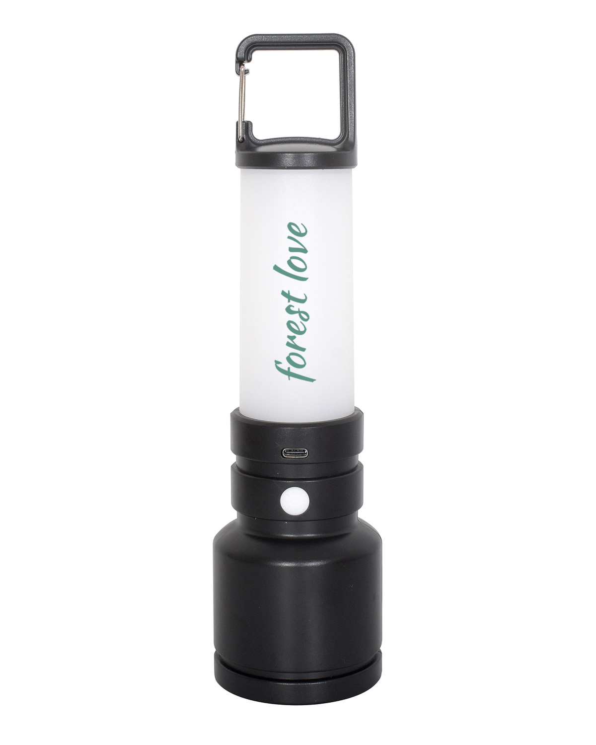 Dream Team 2-in-1 Recycled ABS Plastic Rechargeable Flashlight with Lantern 1