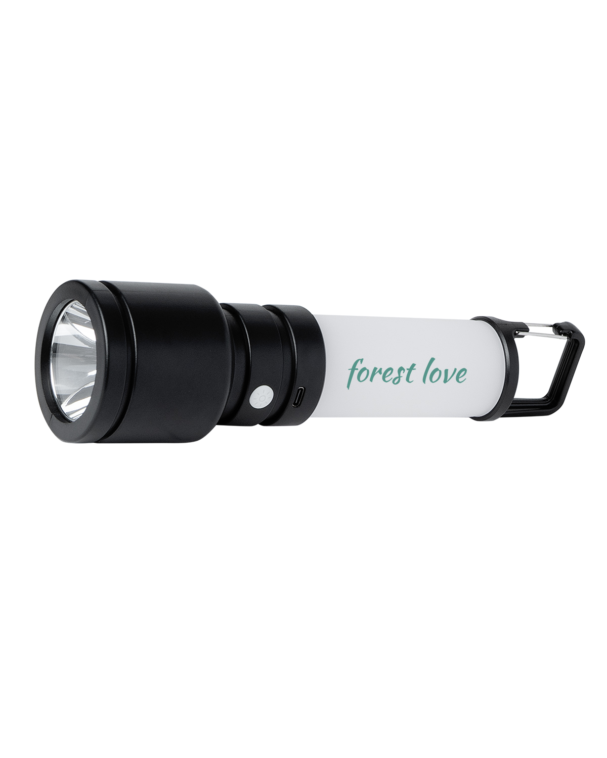 Dream Team 2-in-1 Recycled ABS Plastic Rechargeable Flashlight with Lantern 7