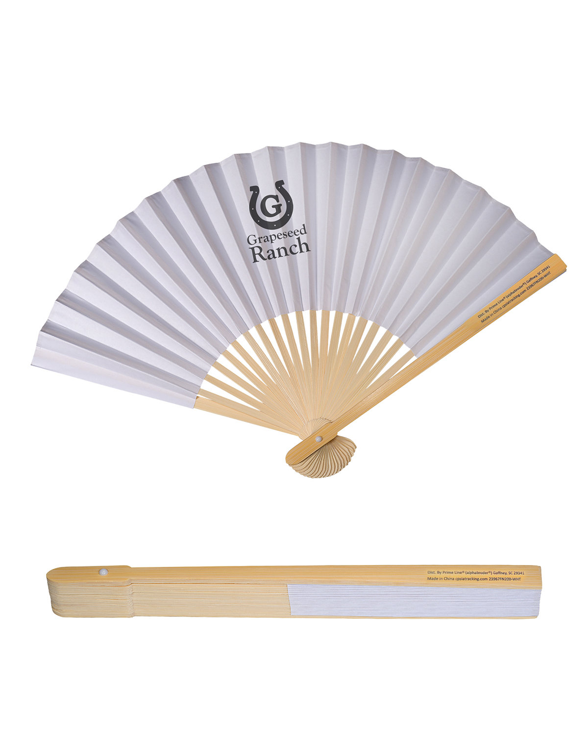 Bamboo Folding Handheld Fan 2