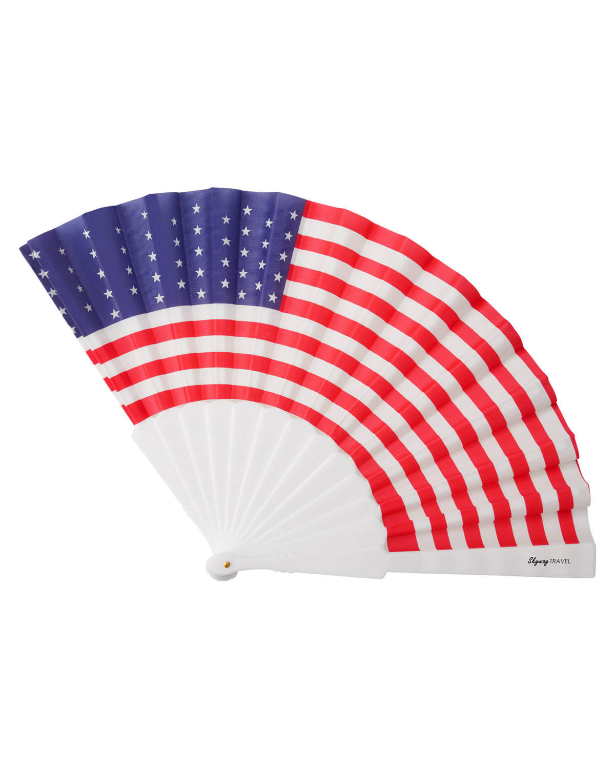 USA Patriotic Folding Handheld Fan 6