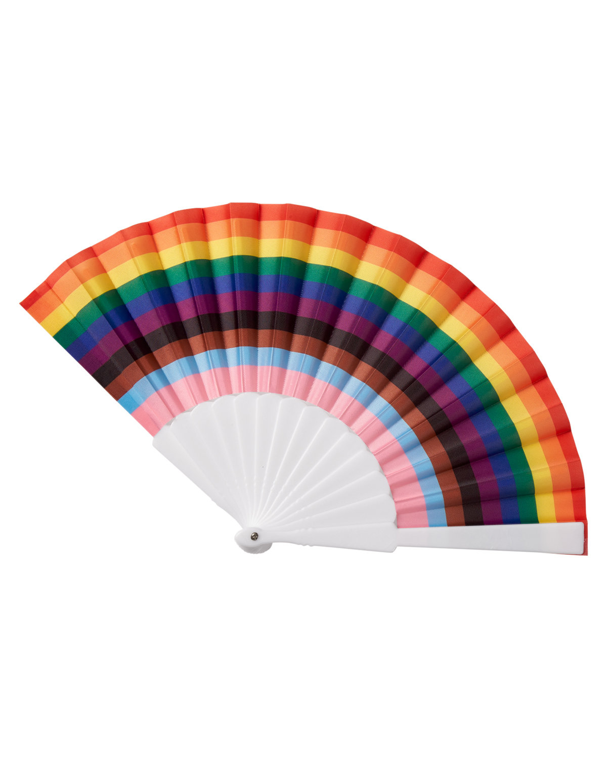 Rainbow Pride LGBTQ+ Folding Handheld Fan