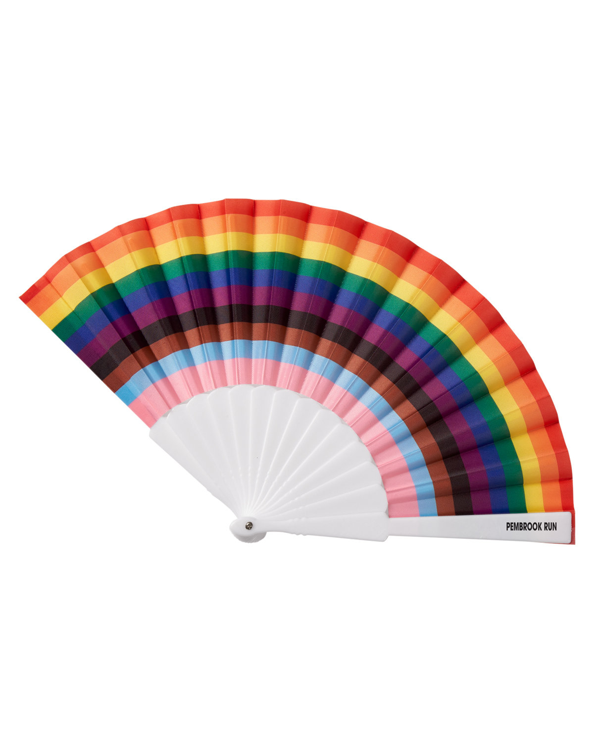 Rainbow Pride LGBTQ+ Folding Handheld Fan 3