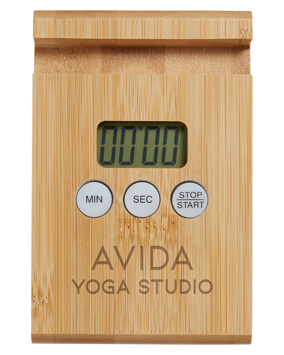Home & Table Bamboo Timer & Stand 7