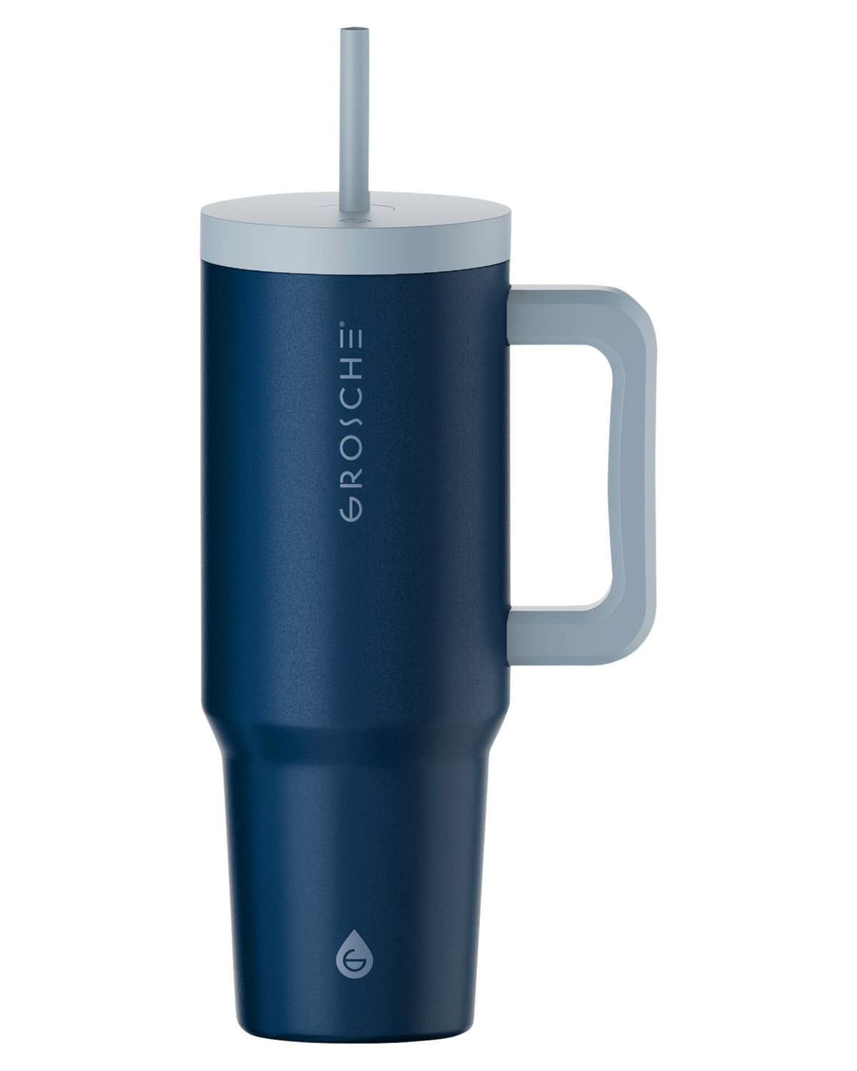 40 oz Aspen Vacuum Insulated Stainless Steel Tumbler With Handle 26