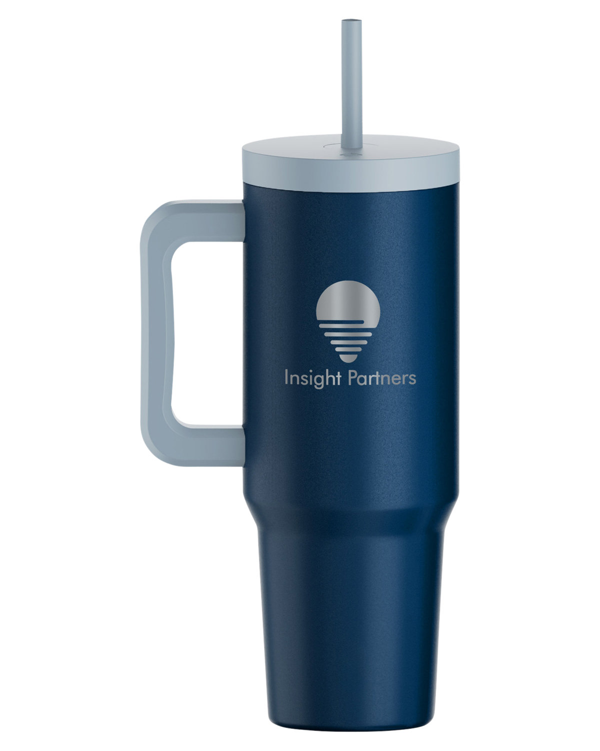 40 oz Aspen Vacuum Insulated Stainless Steel Tumbler With Handle 18