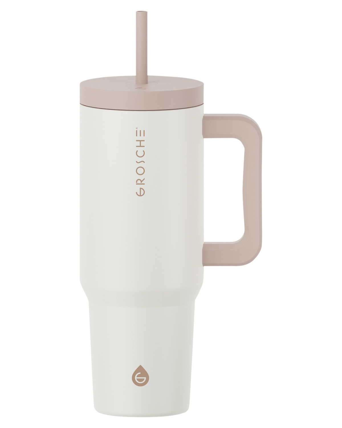 40 oz Aspen Vacuum Insulated Stainless Steel Tumbler With Handle 19