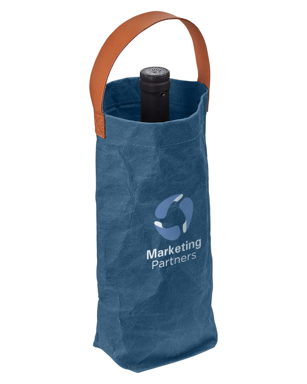 Home & Table Washed Paper Wine Tote Bag. 28