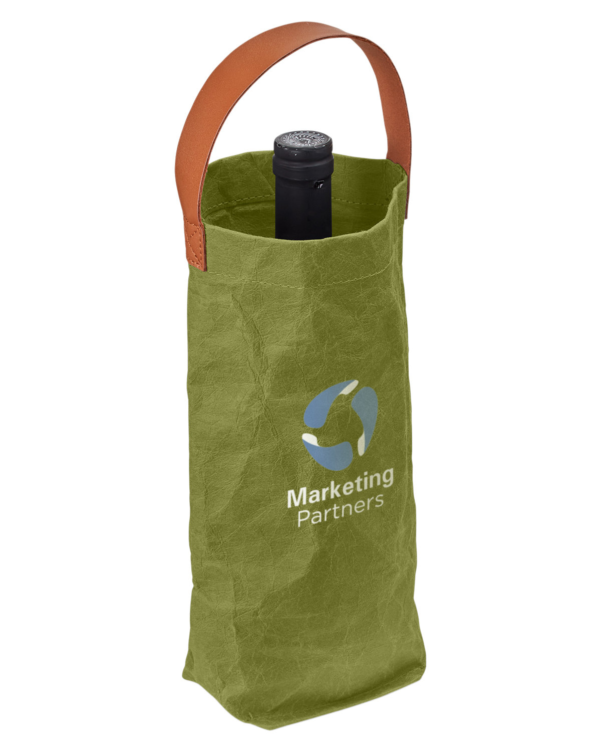 Home & Table Washed Paper Wine Tote Bag. 24