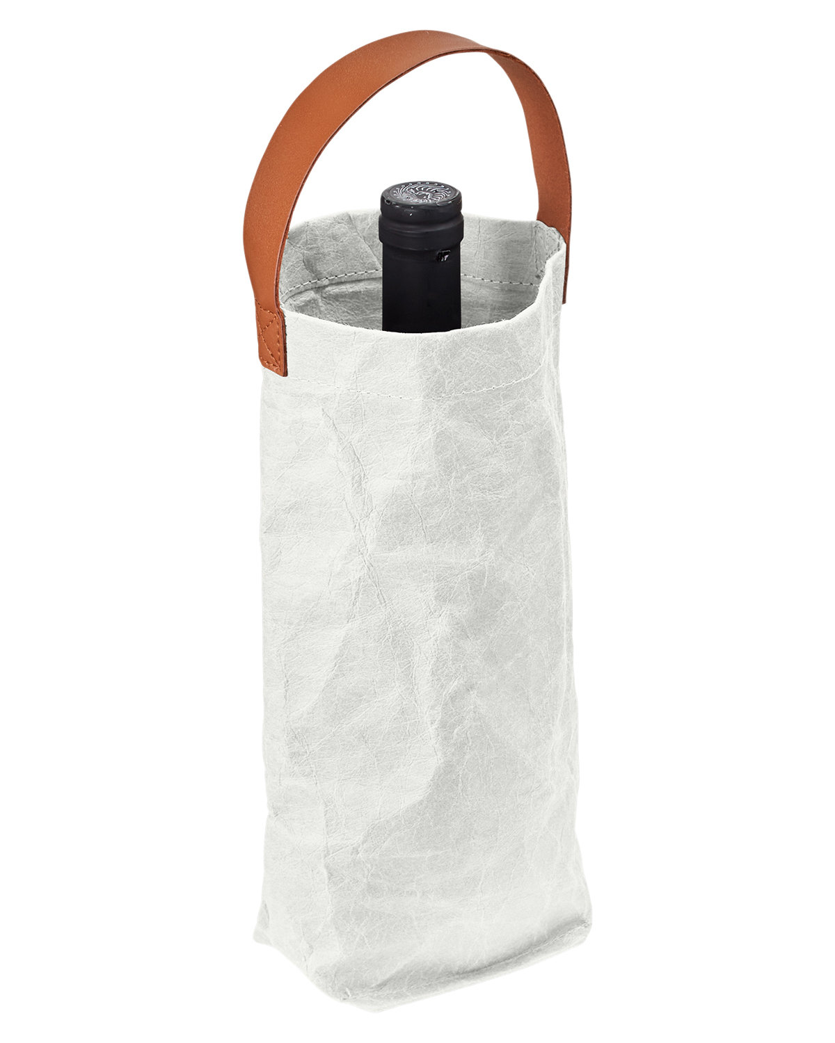 Home & Table Washed Paper Wine Tote Bag. 3