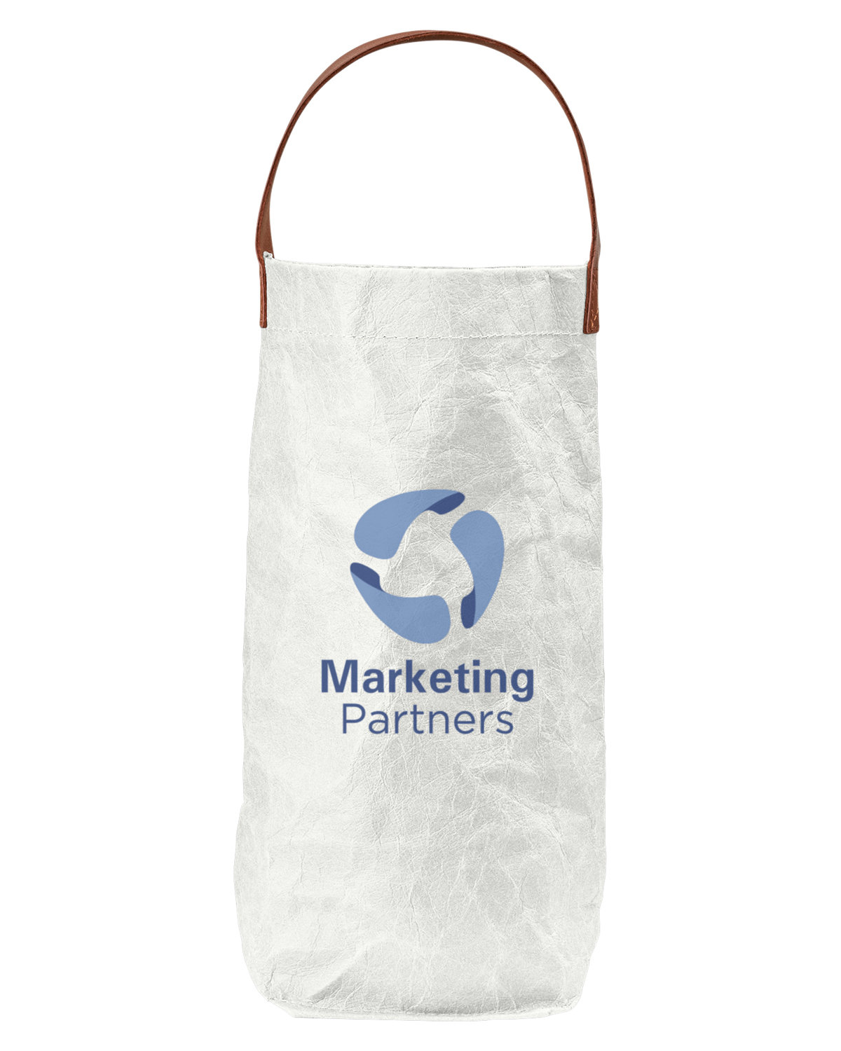 Home & Table Washed Paper Wine Tote Bag. 2
