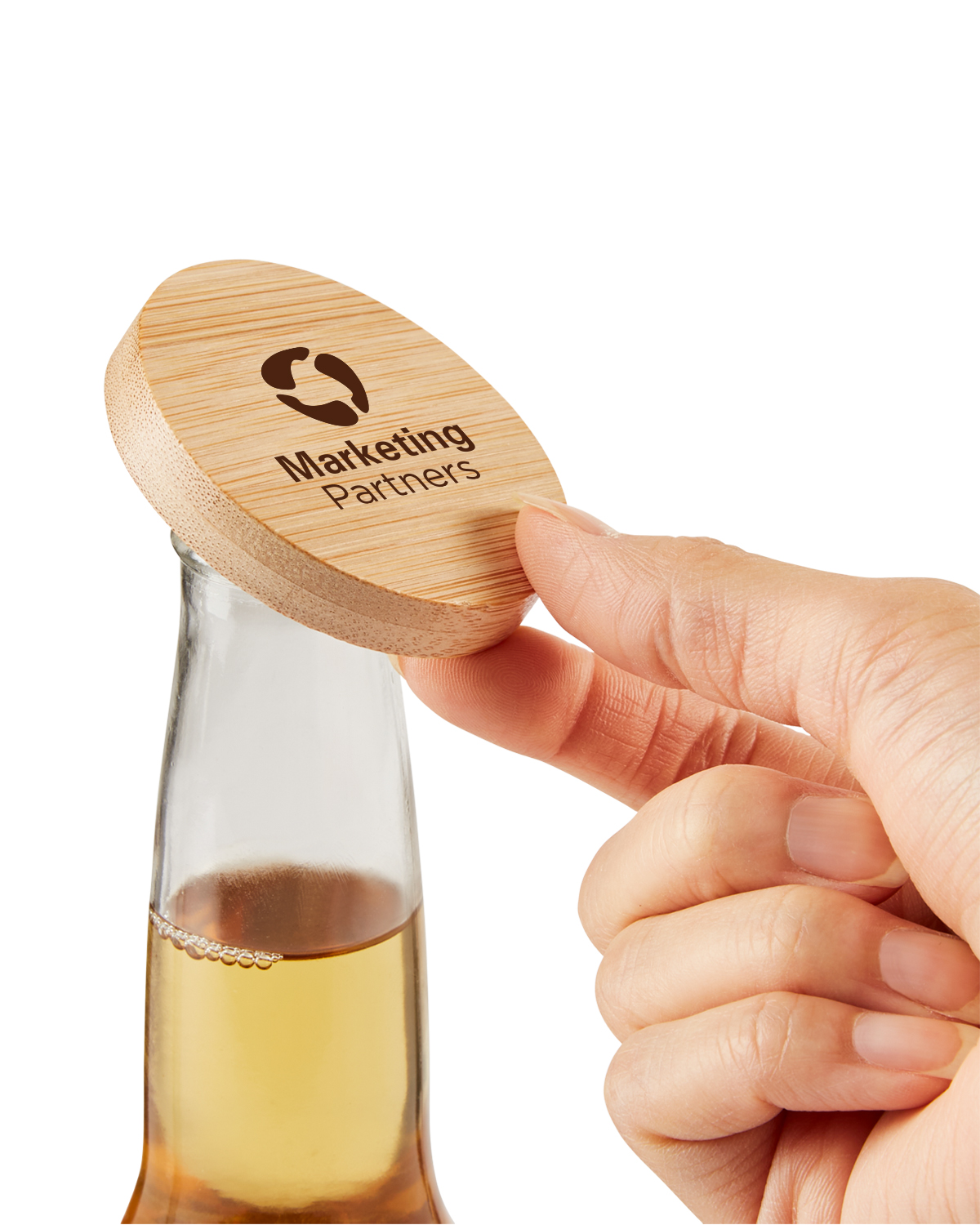 Bamboo Bottle Opener With Magnet 8