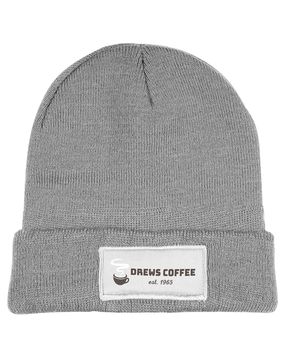 Knit Beanie With Patch 2