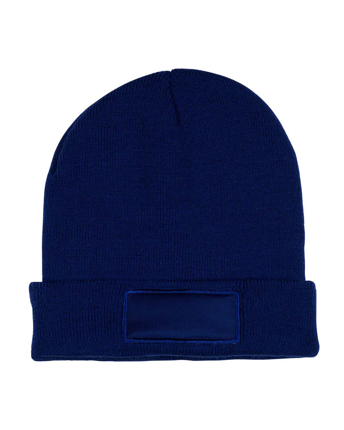 Knit Beanie With Patch 12
