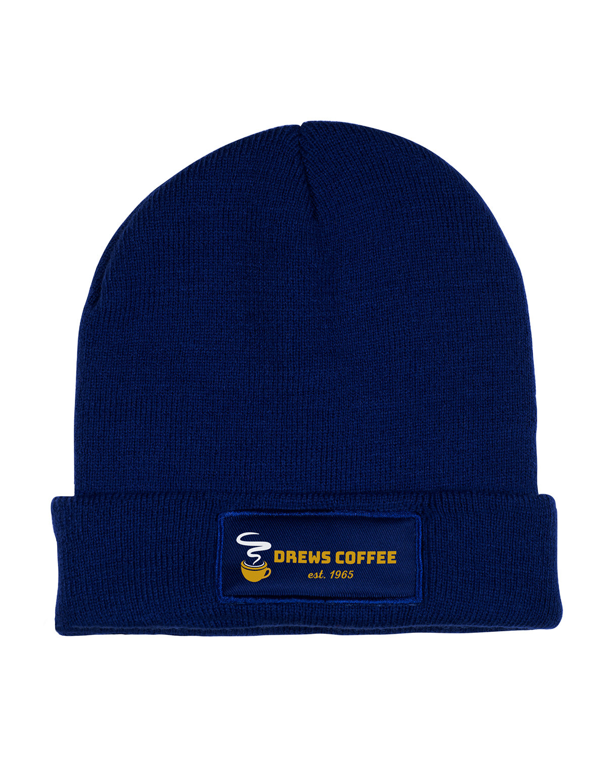 Knit Beanie With Patch 9