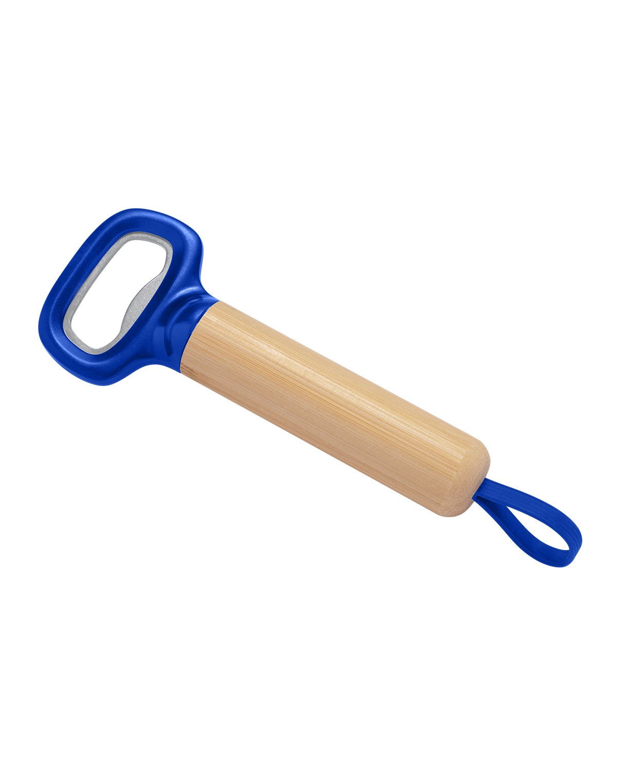 Bamboo Bottle Opener with Silicone Strap 20