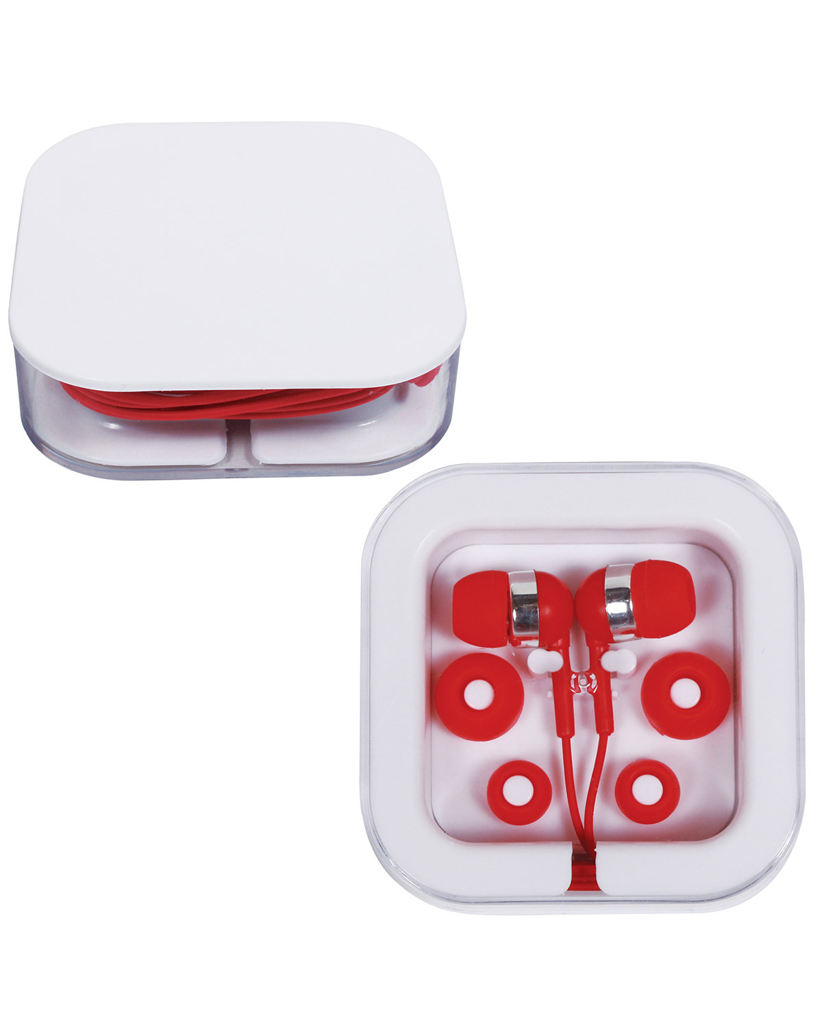Earbuds In Square Case 8