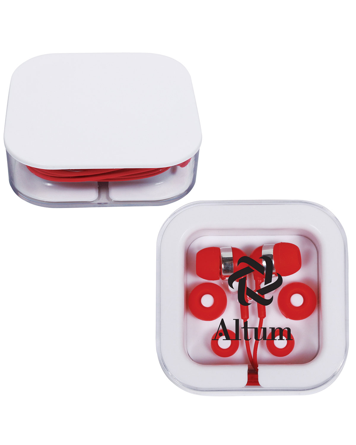 Earbuds In Square Case 12