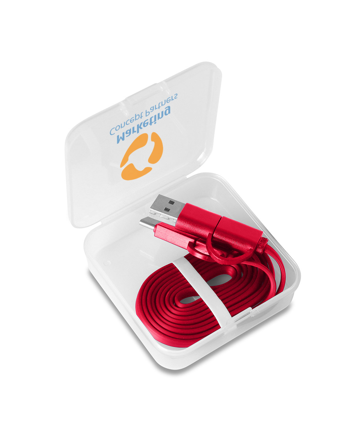 XL Multi Charging Cable In Storage Case 20