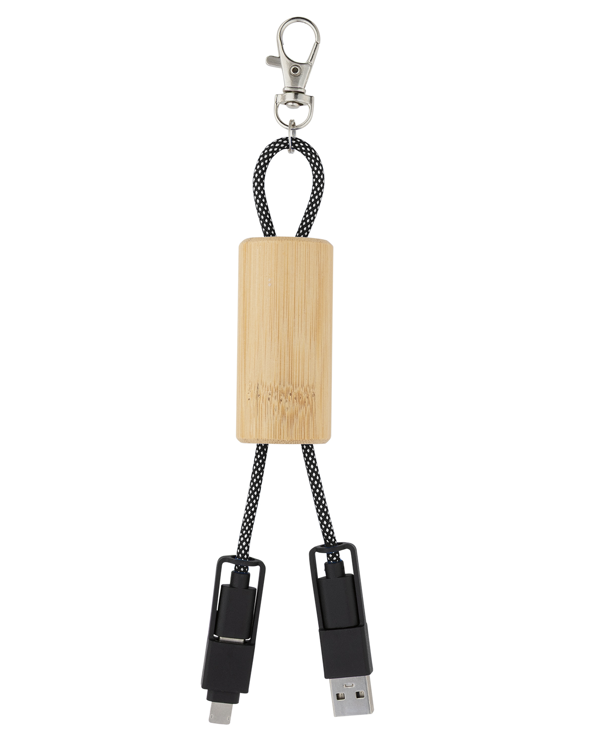 Bamboo Concealer Cable Key Tag.