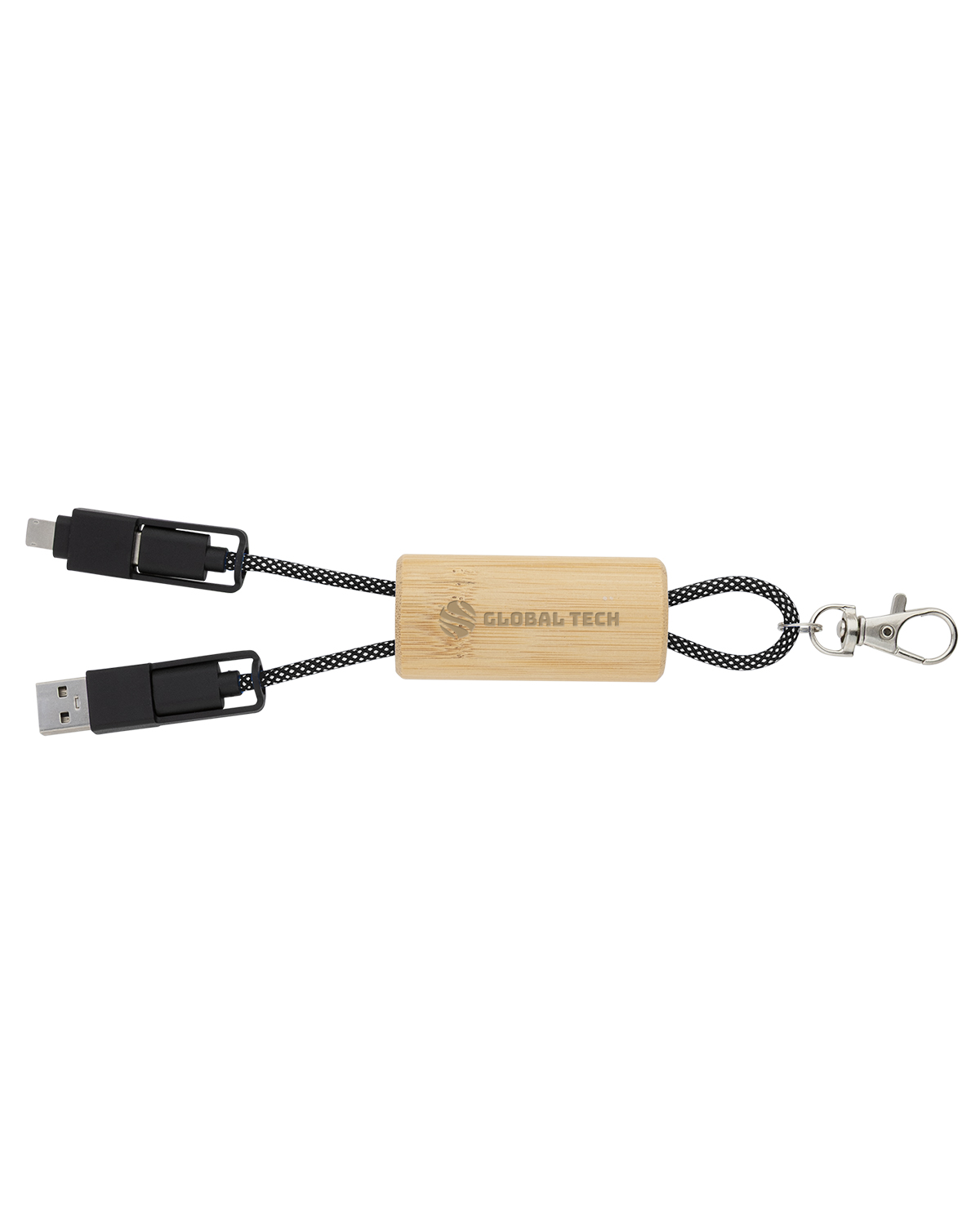 Bamboo Concealer Cable Key Tag.