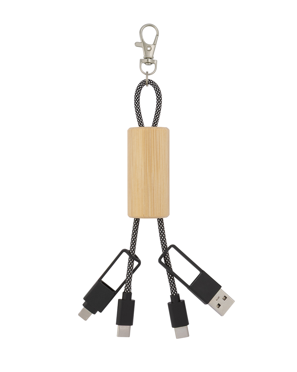 Bamboo Concealer Cable Key Tag.