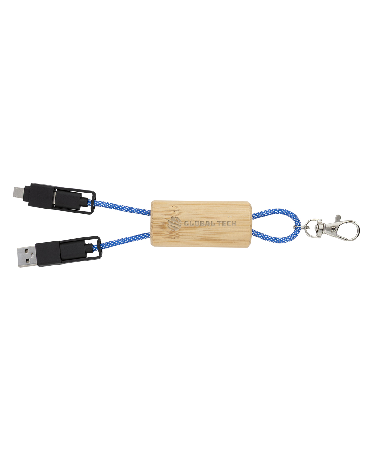 Bamboo Concealer Cable Key Tag 6