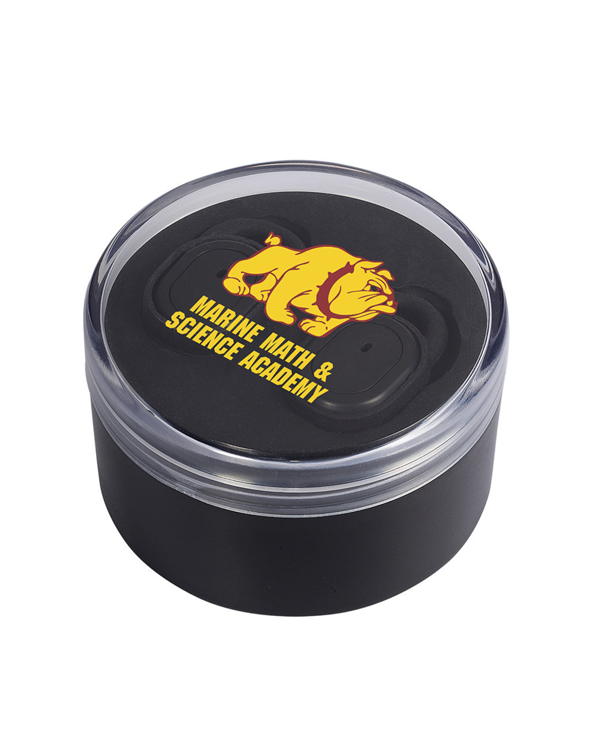 Wireless In-Ear Buds In Round Case 9