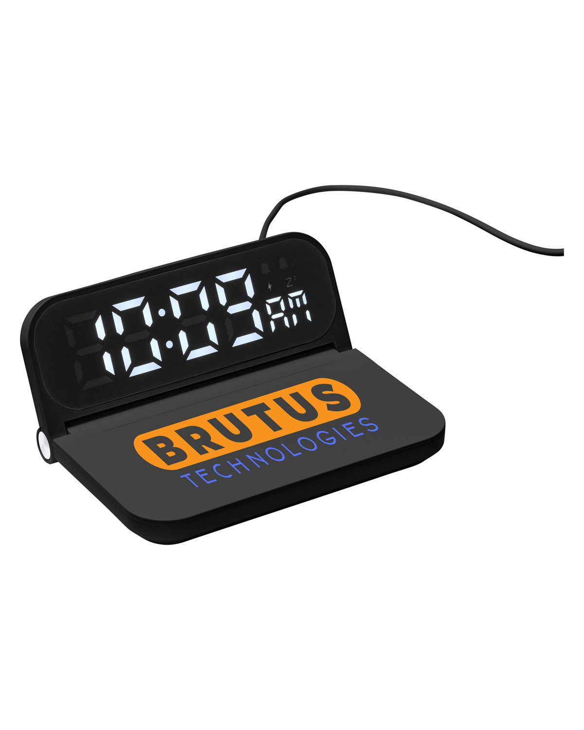 Foldable Alarm Clock & Wireless Charger 15