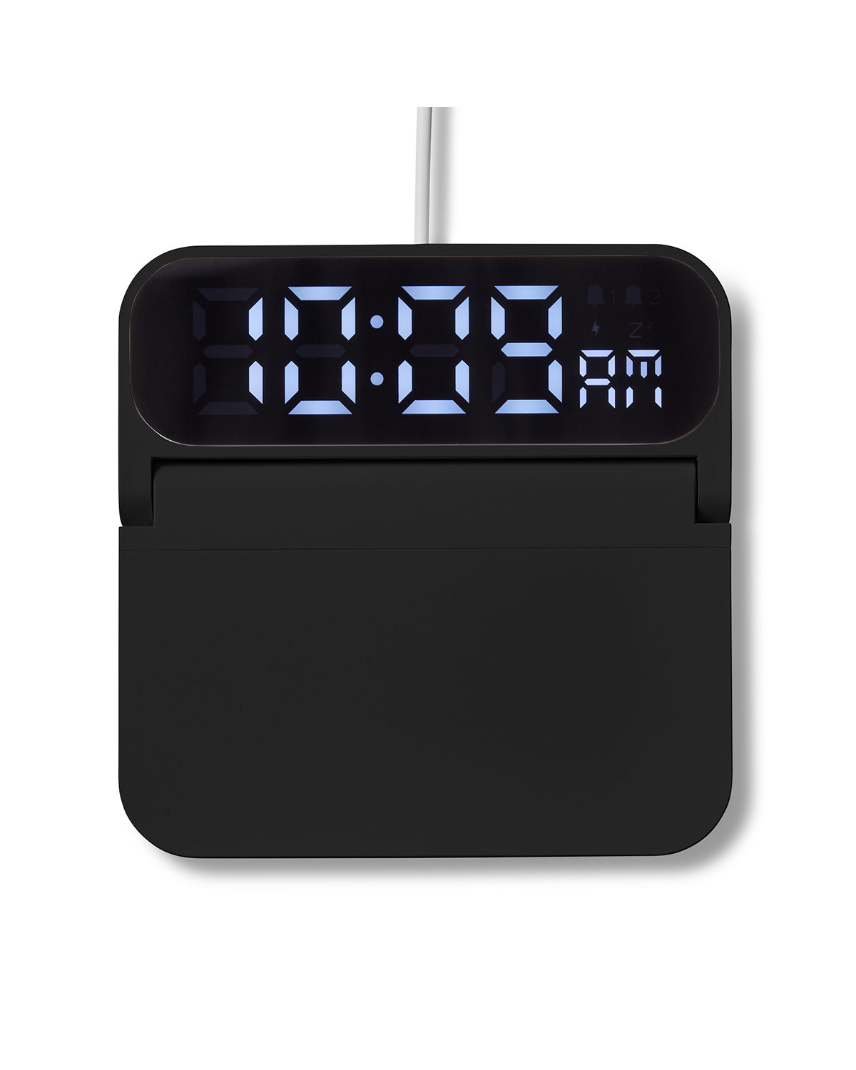 Foldable Alarm Clock & Wireless Charger 8