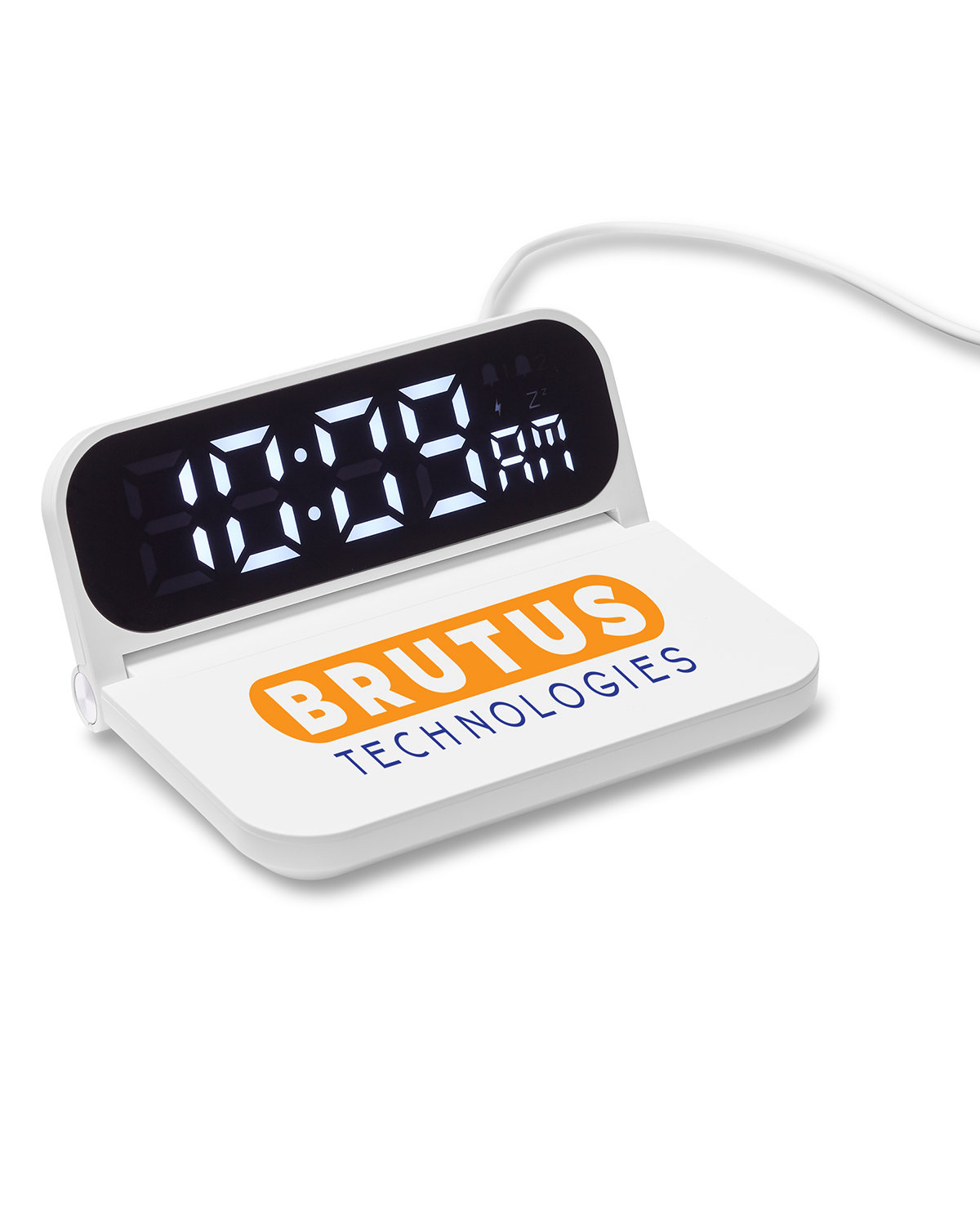 Foldable Alarm Clock & Wireless Charger 7