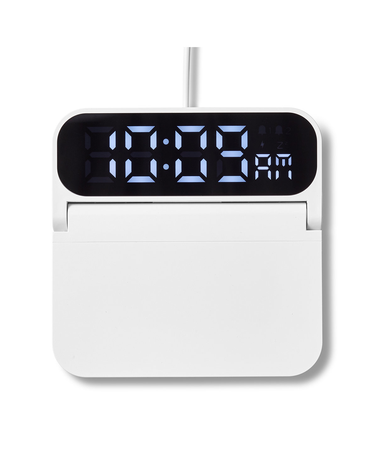 Foldable Alarm Clock & Wireless Charger 17