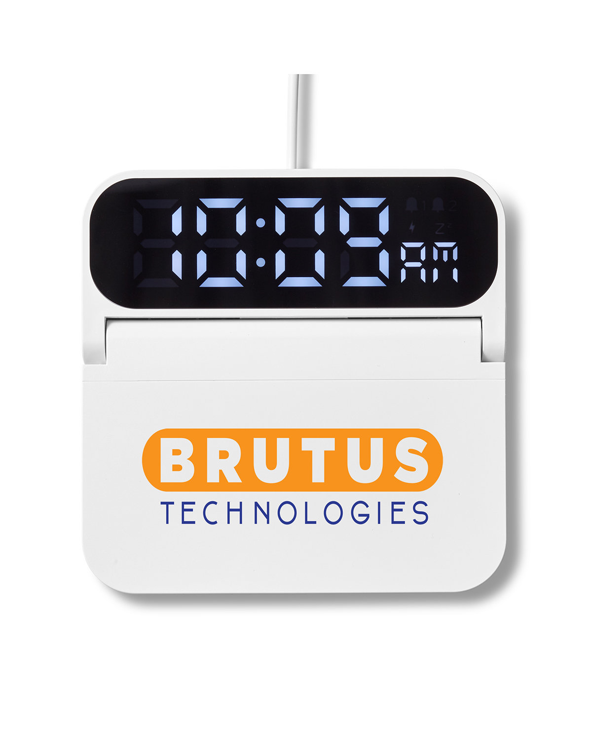 Foldable Alarm Clock & Wireless Charger 5
