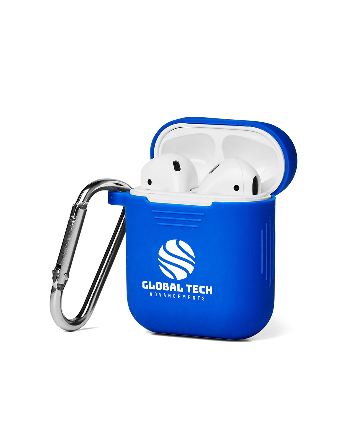 Silicone Earbud Case with Carabiner 26