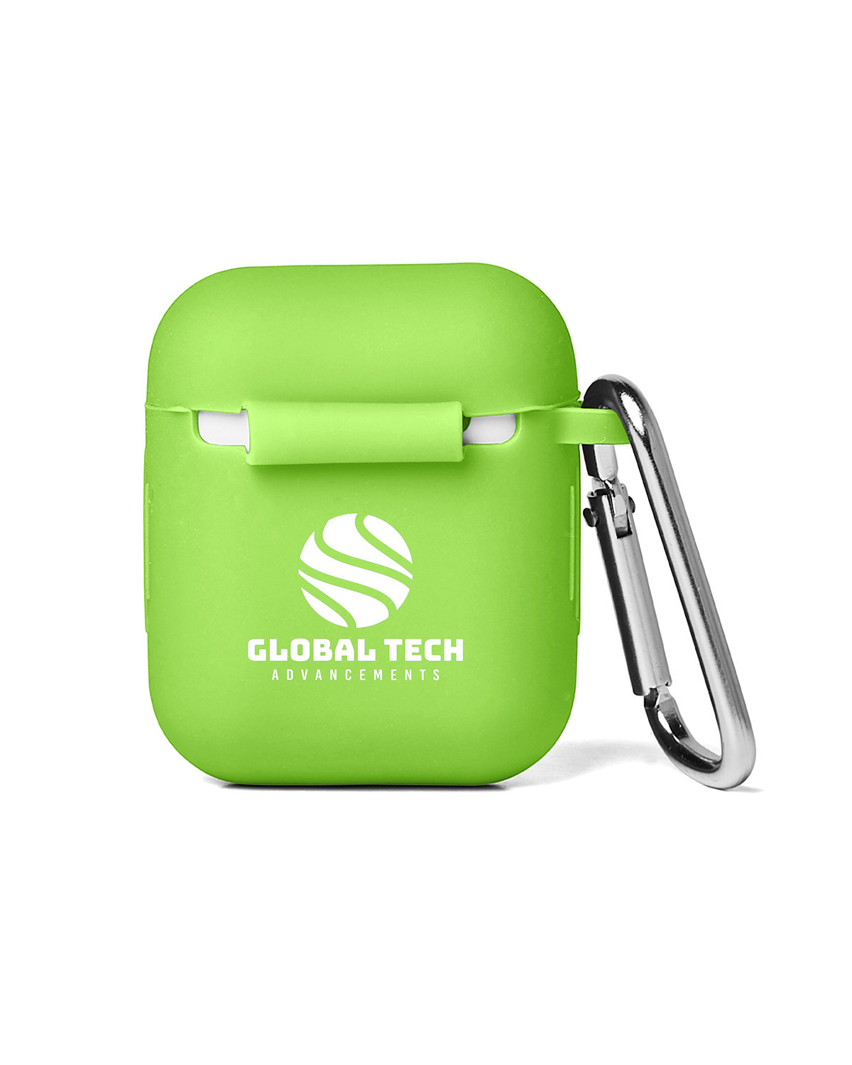 Silicone Earbud Case with Carabiner 1