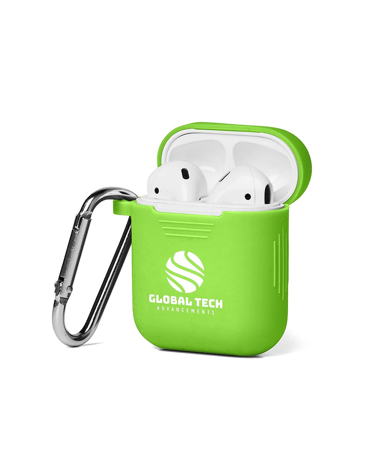Silicone Earbud Case with Carabiner 31
